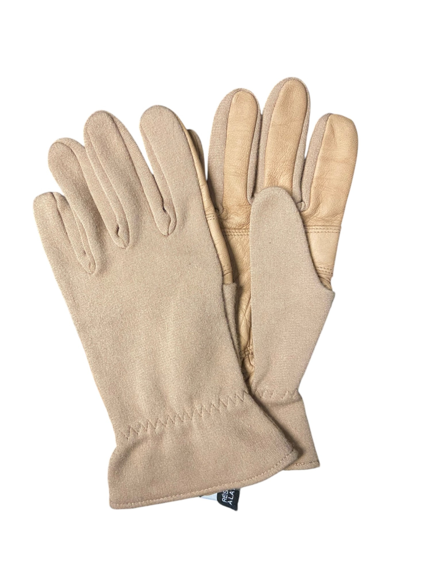 Canadian Armed Forces Tan Fire Resistant Combat Gloves - Medium