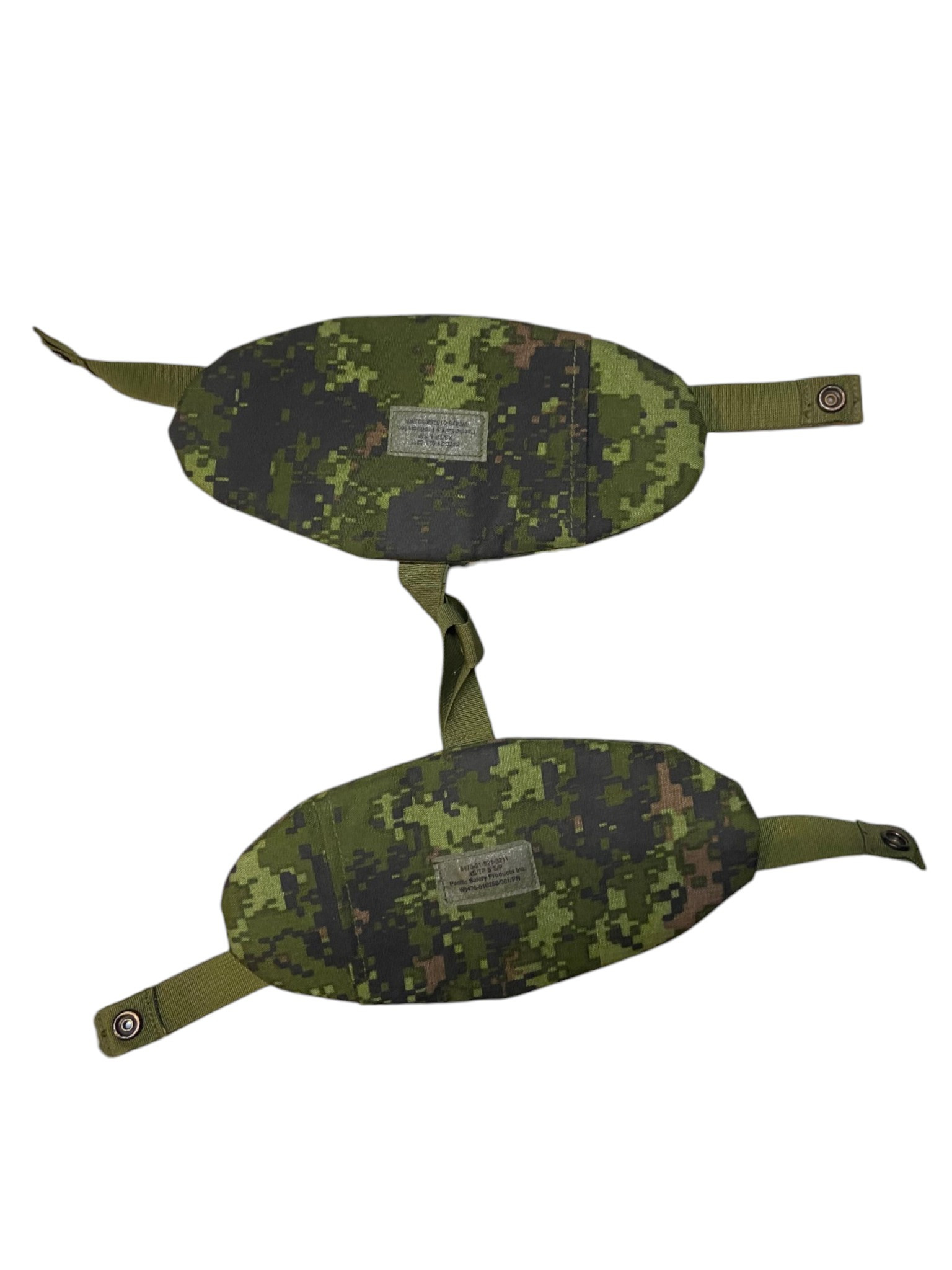 Canadian Armed Forces CADPAT Vest Shoulder Pads W/Protective Inserts