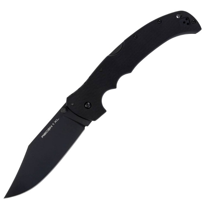 Cold Steel Recon 1 Back Lock XHP Black G10 Black