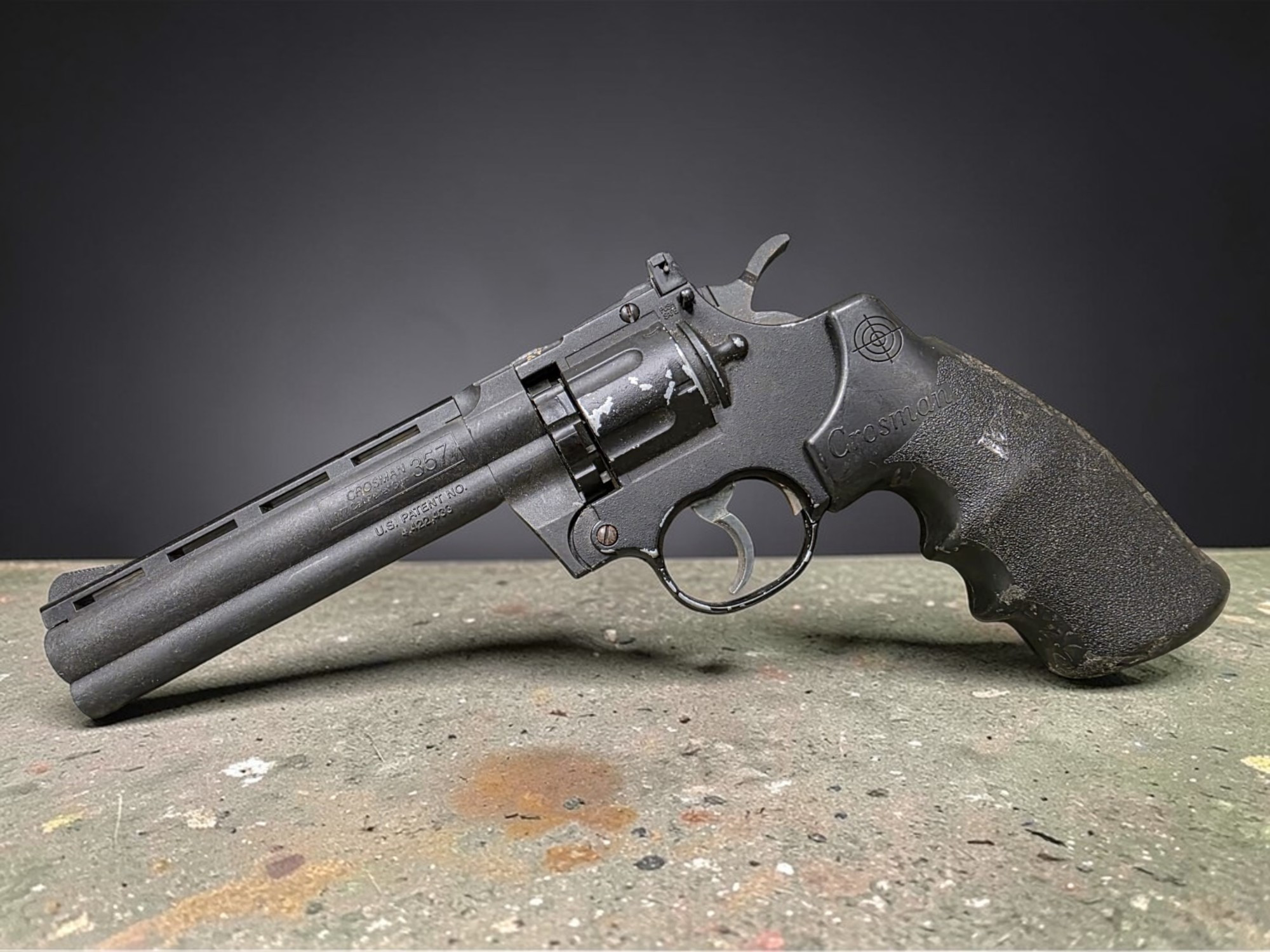 Crosman 357 .177 Caliber CO2 Pellet Revolver - USEDⓈ