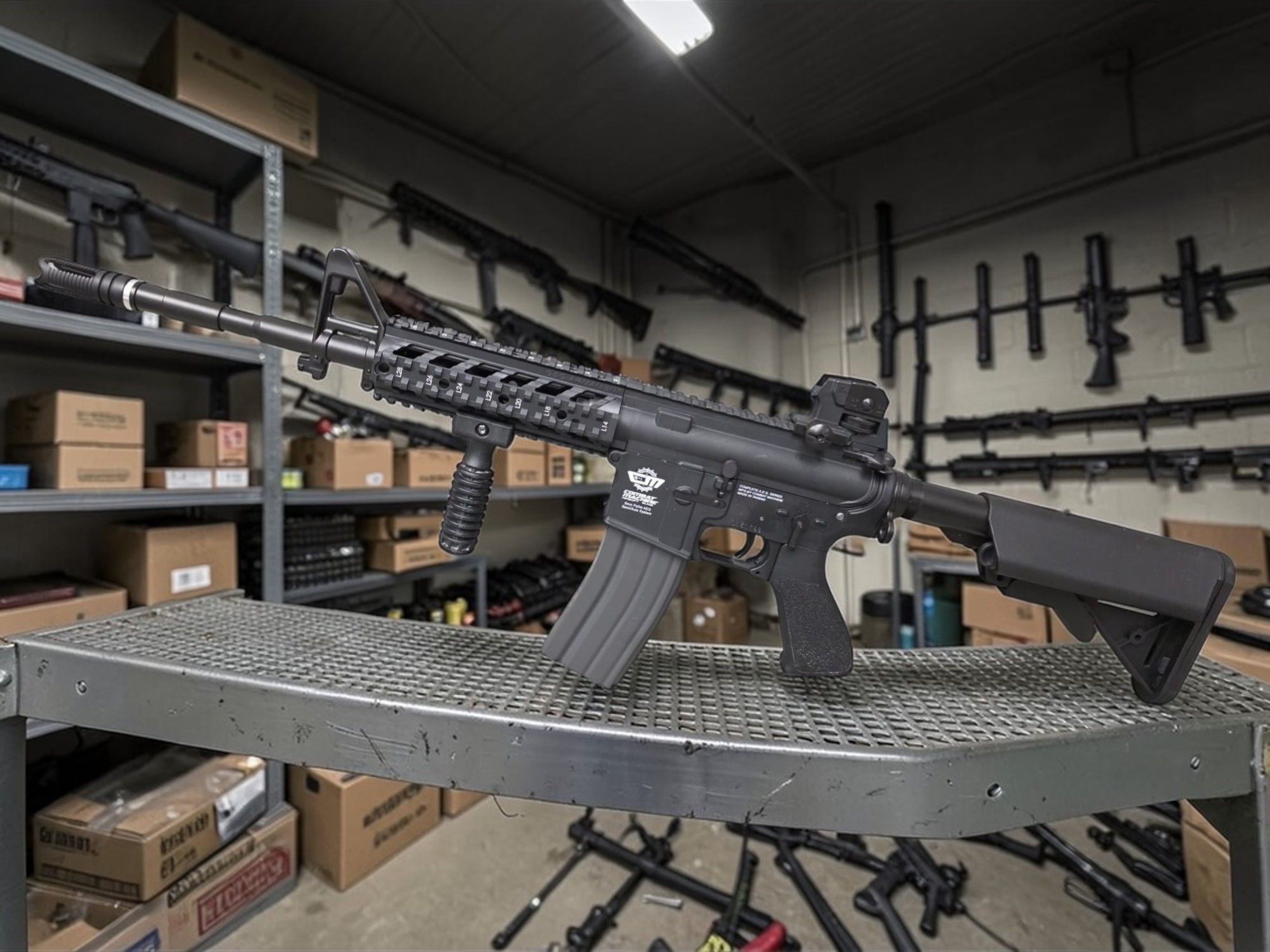 G&G CM-16 Raider L Airsoft AEG Rifle - USEDⓈ