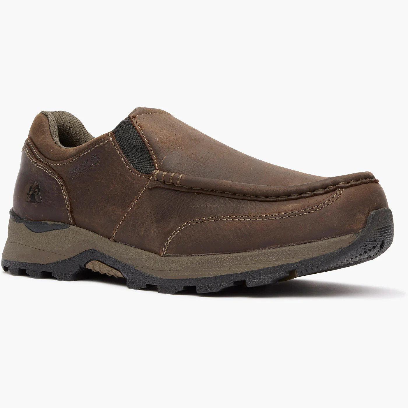 Rocky Men's Trophy Series 3” Waterproof Slip-On Rugged Casual Shoe