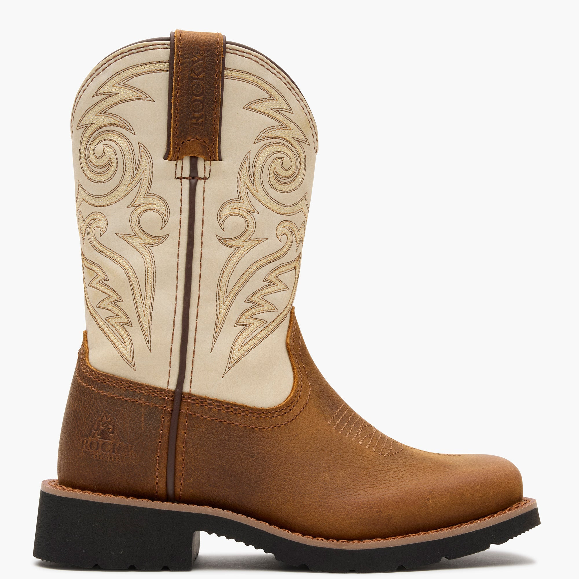 Rocky Big Kid’s MonoCrepe Western Boot