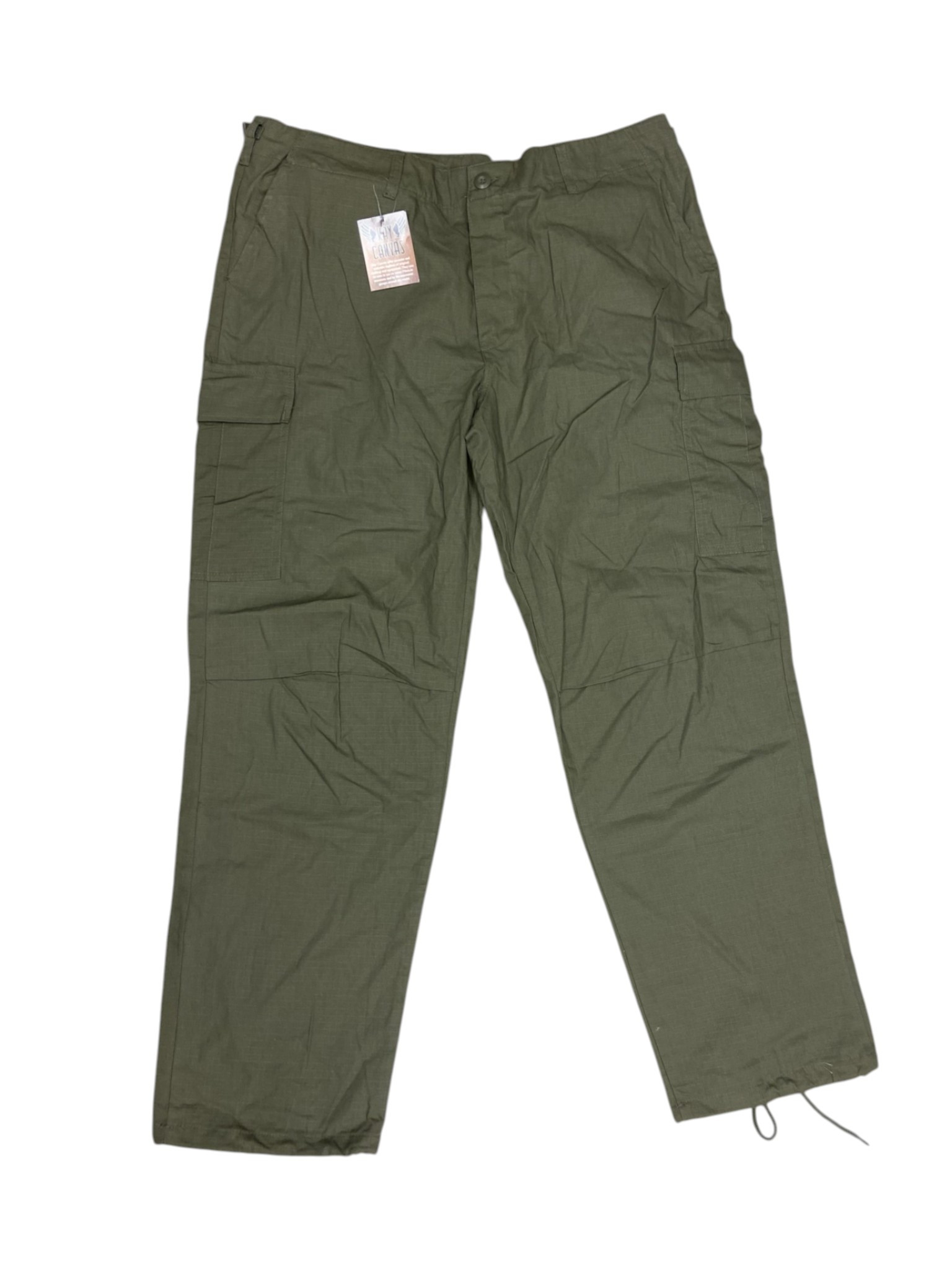 Kay Canvas Reproduction Vietnam OG-107 Poplin Class 1 Rip Stop Pants - Large Regular