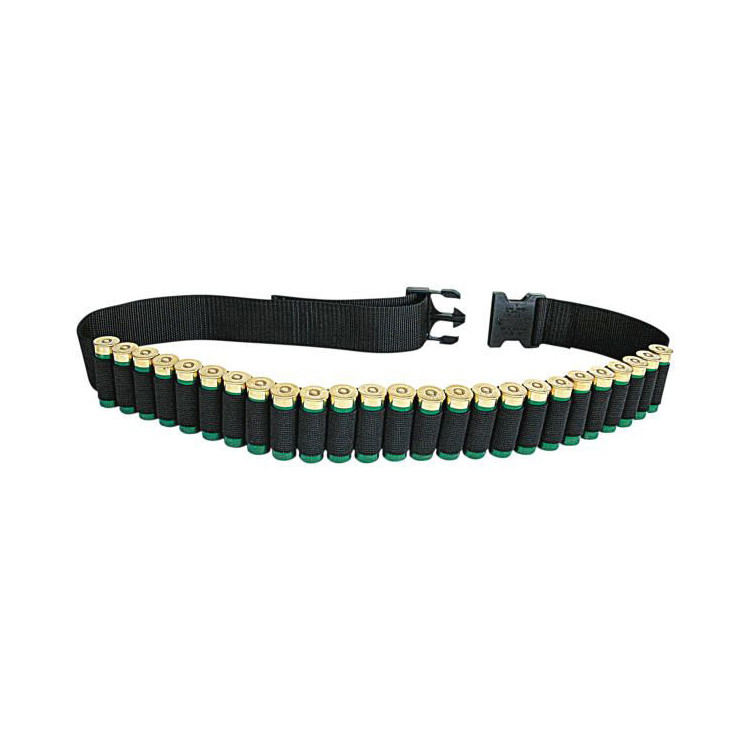 Shotgun Shell Belt Black 25RD 54"