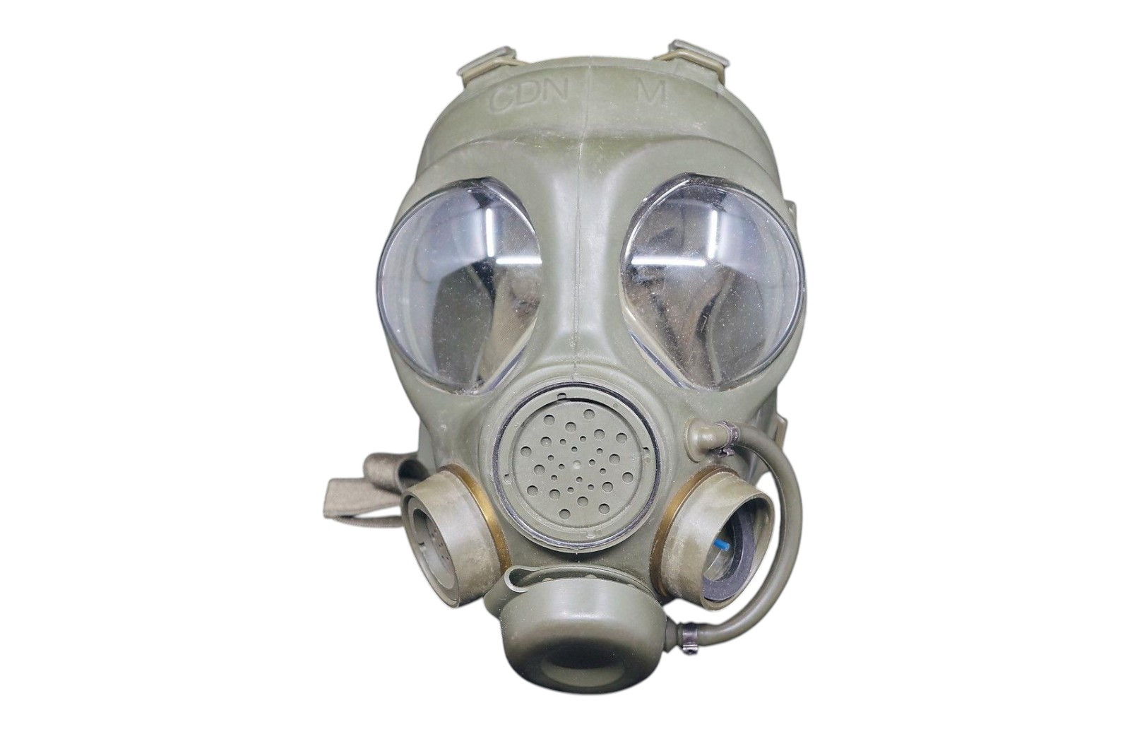 Canadian Armed Forces C4 Gas Mask W/ Original Box & Sealed NBC Filter - Small