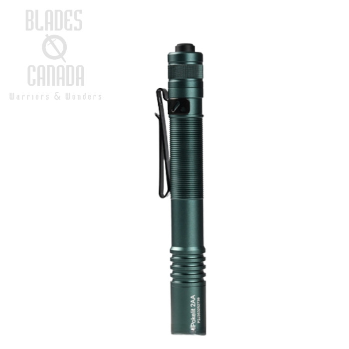 Acebeam Pokelit 2*AA Flashlight, Forest Green - 600 Lumens