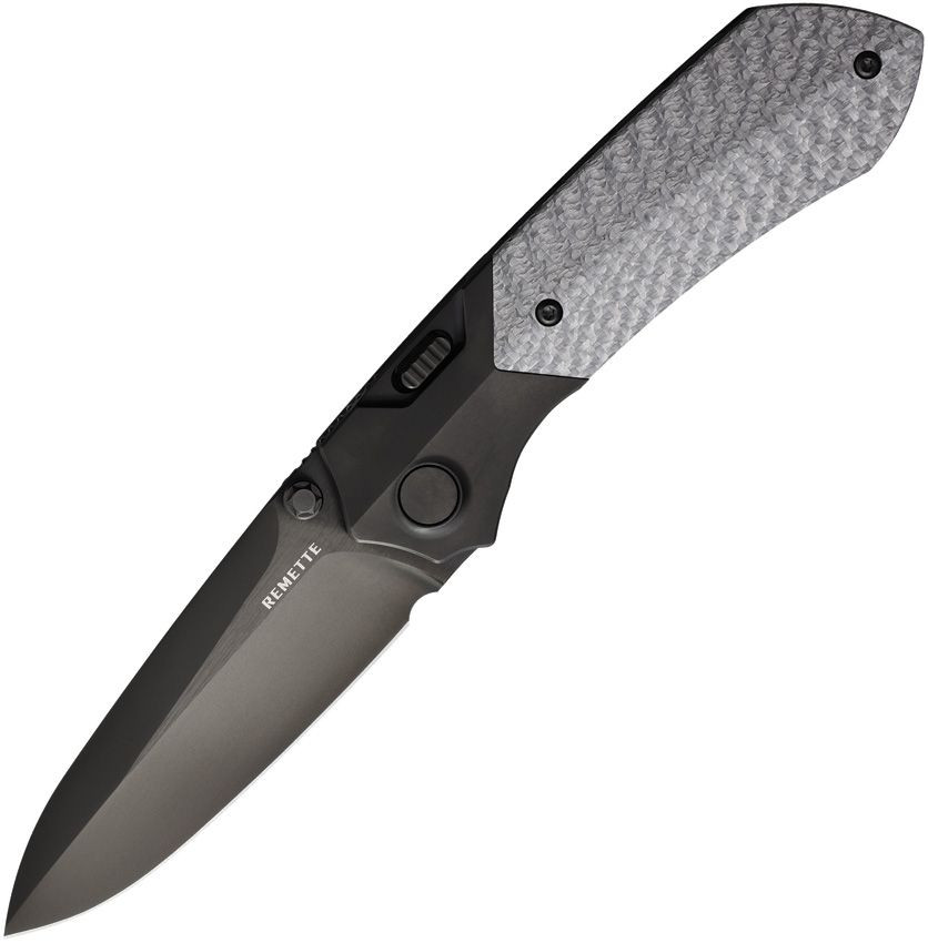 Meteor Button Linerlock Ti/CF TBDL