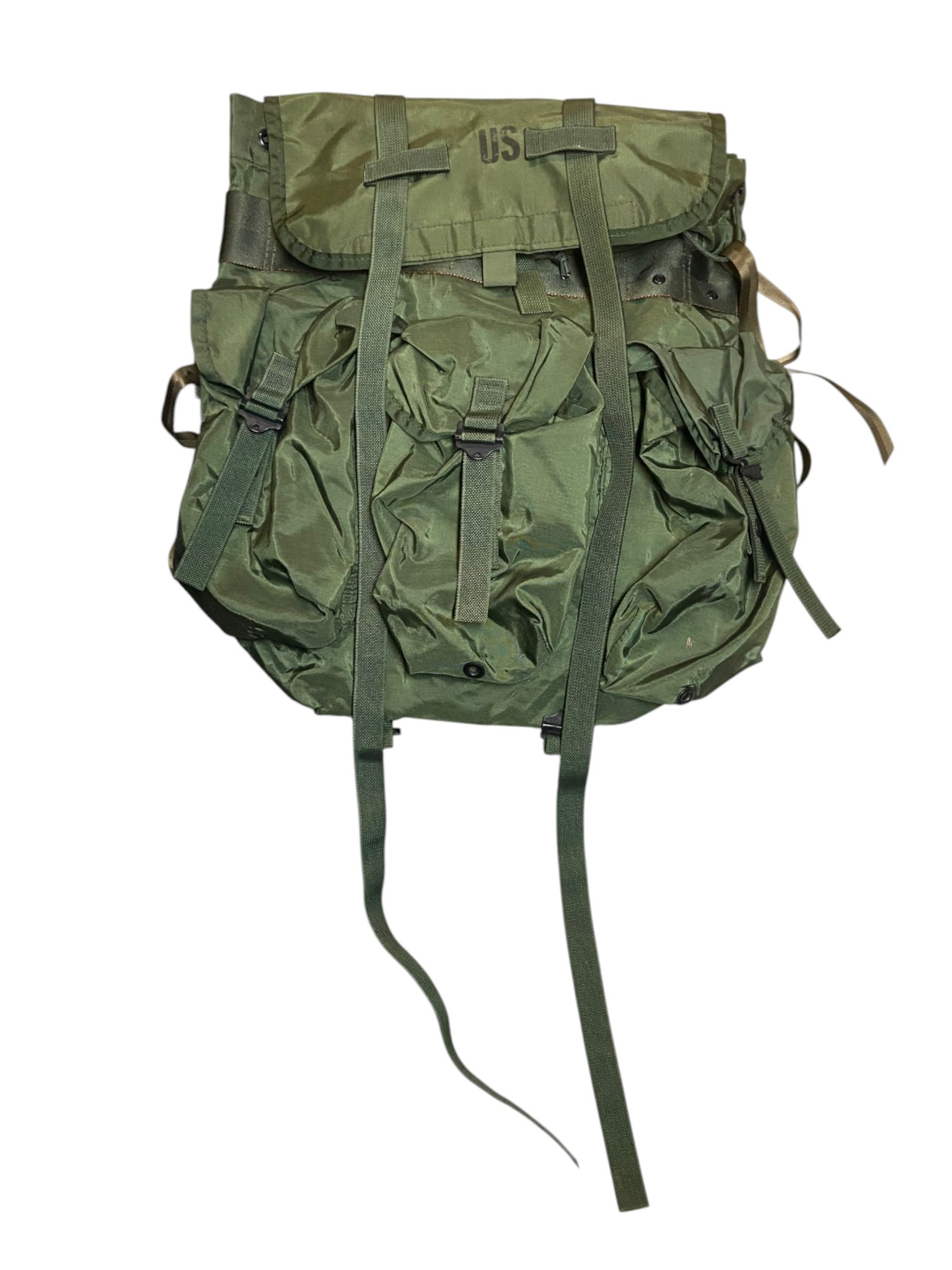 U.S. Armed Forces Medium OD Alice Pack W/LC-1 Shoulder Straps