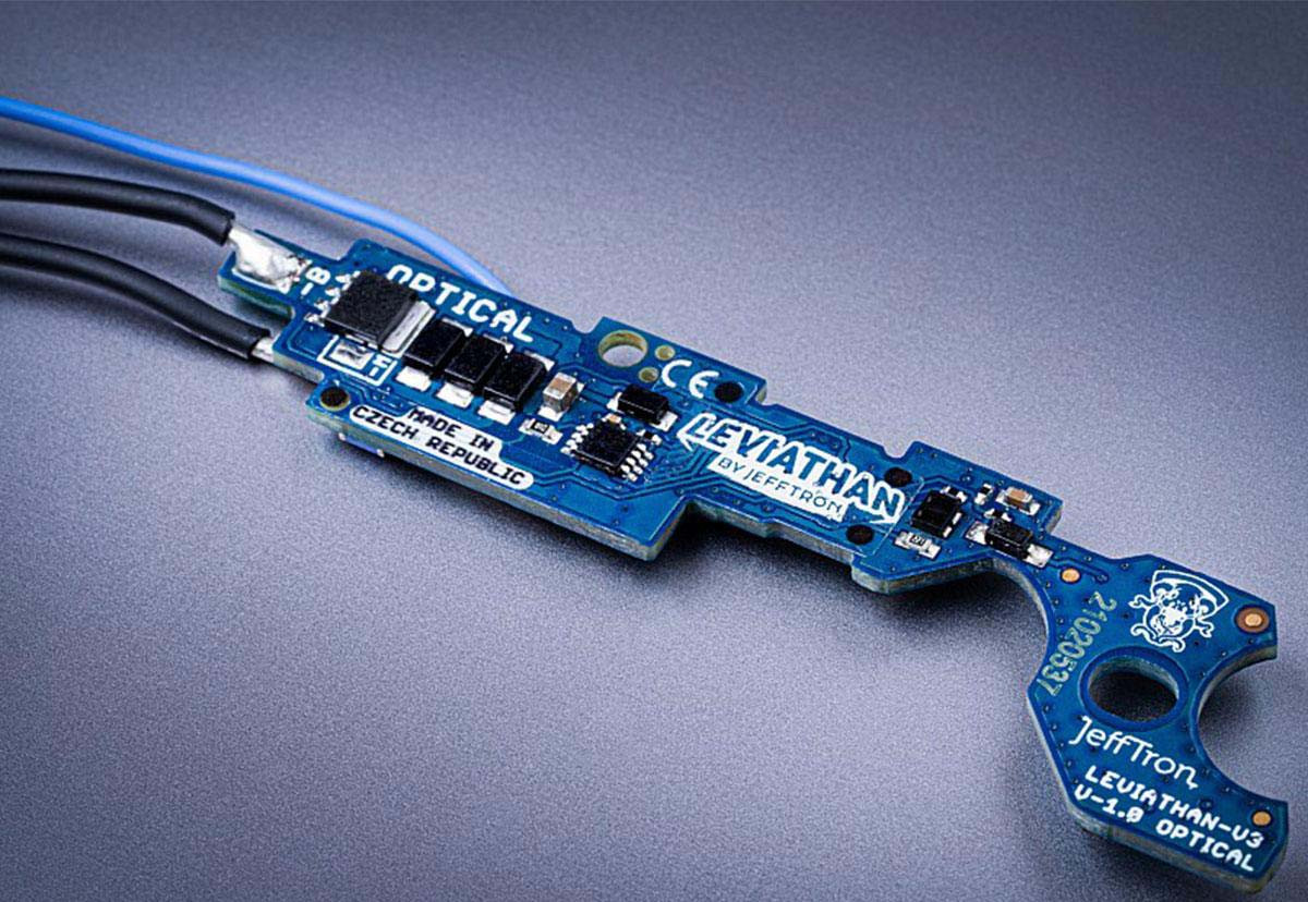 JeffTron Leviathan V3 Optical Drop-In Programmable MOSFET Module for Gel Blasters