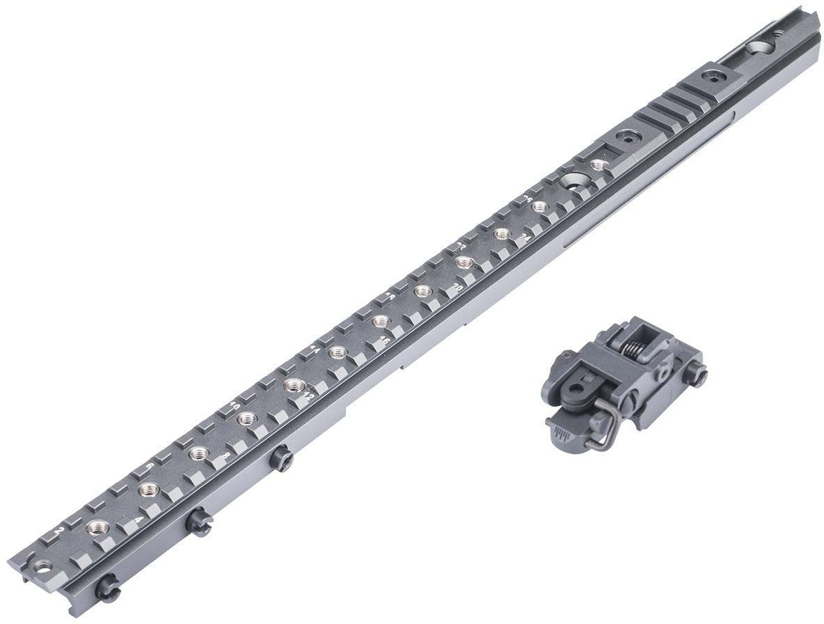 CYMA x SP System MK12 SPR Top Rail w/ Rear Sight