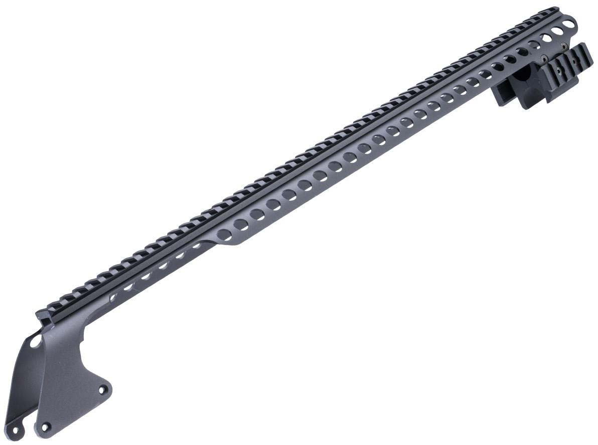 S&T Top Rail System for M870 Airsoft Spring Shotguns