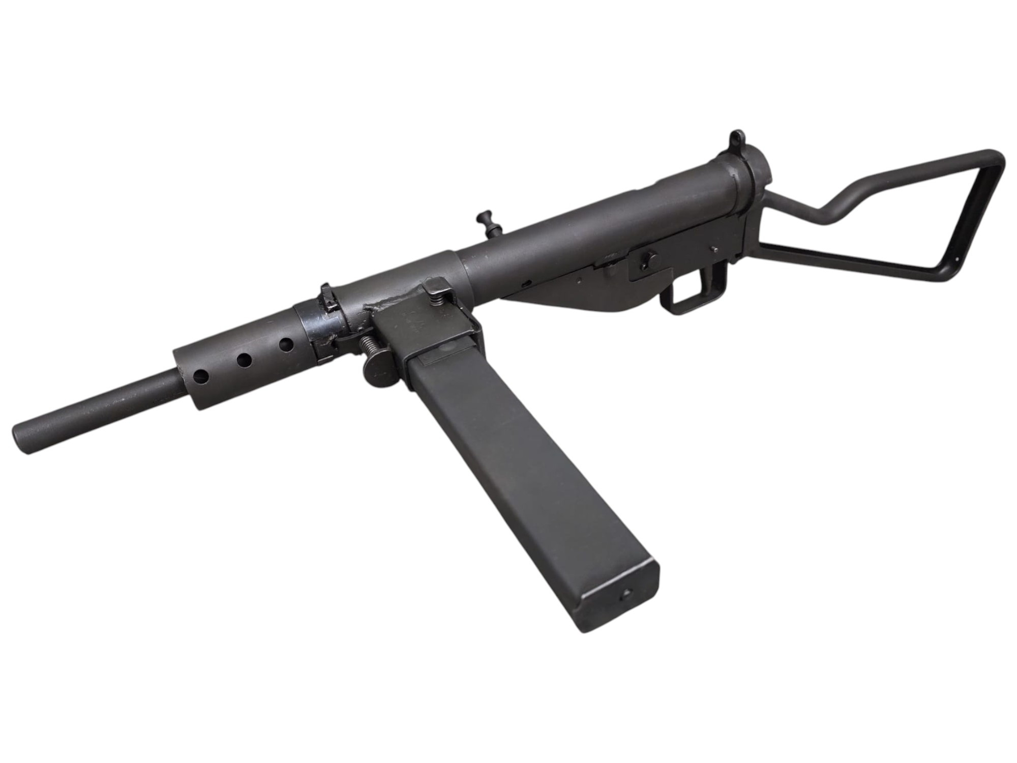 Deactivated WW2 British Mk.II Sten Gun - Wire Stock