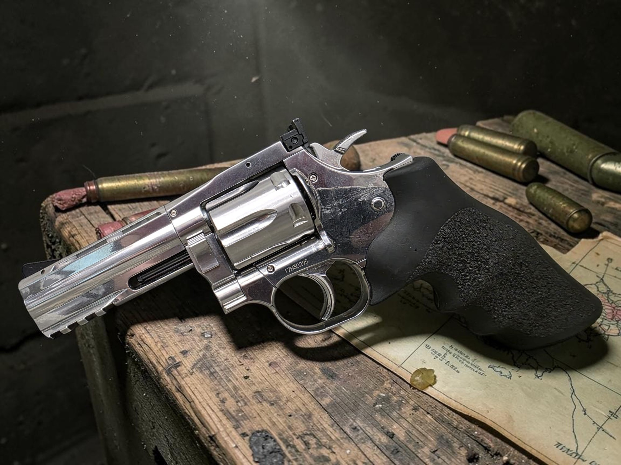 ASG Dan Wesson 715 CO2 Powered Airsoft Revolver - Package - USEDⓈ