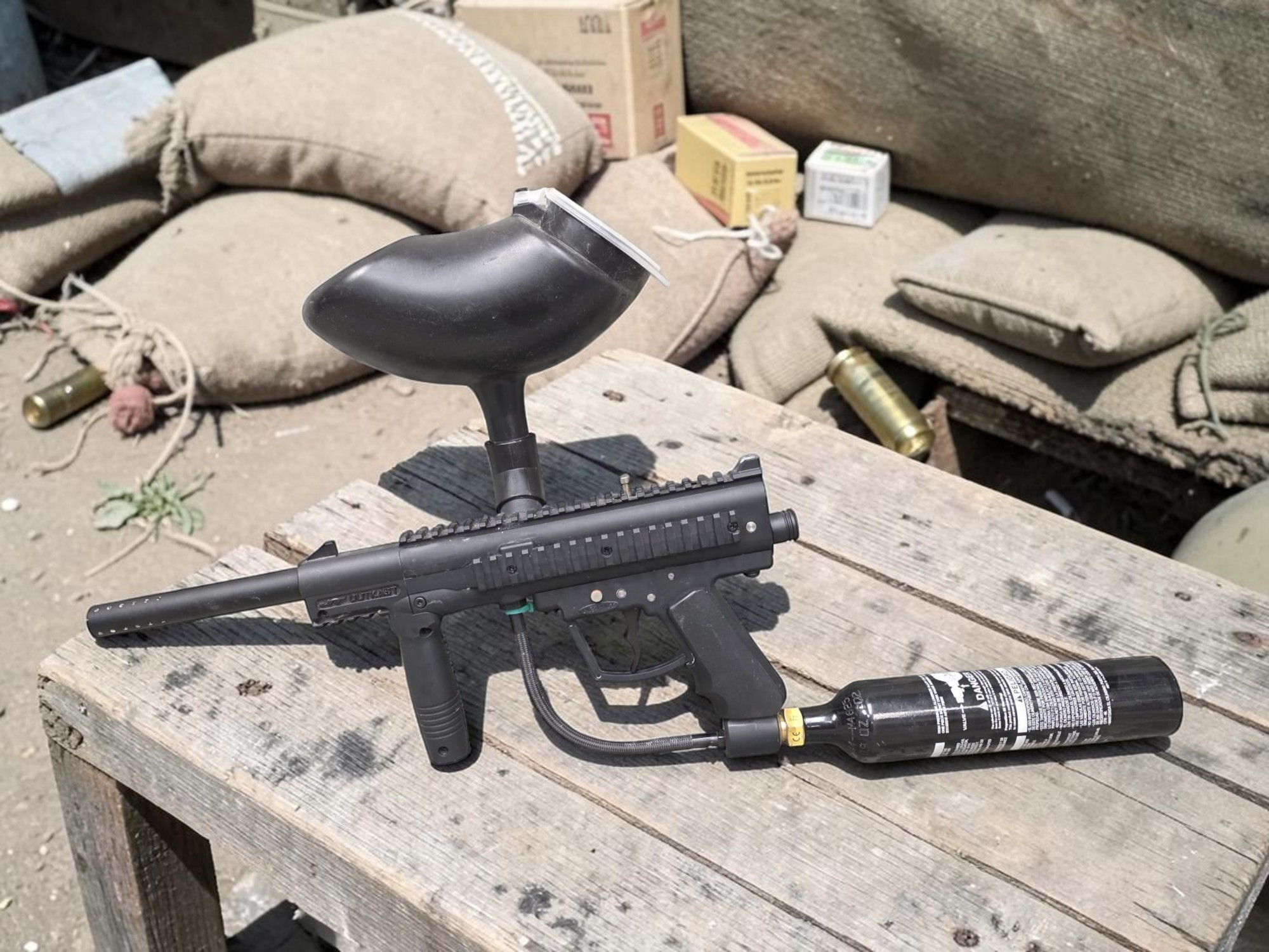 JT Outkast Paintball Marker - Package - USEDⓈ