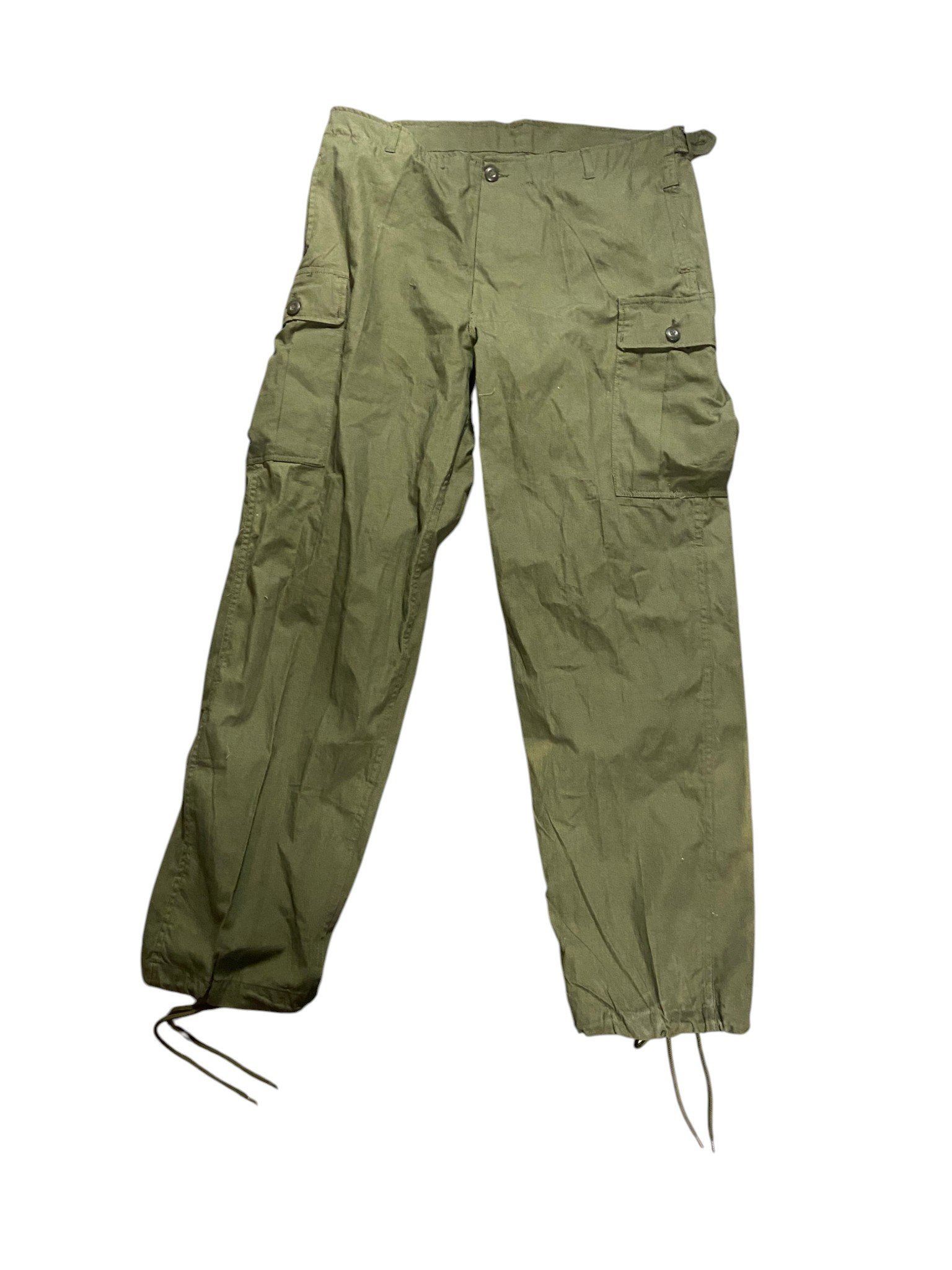 Moore Militaria Textile Repro Vietnam Tropical Combat Pants - Large Regular