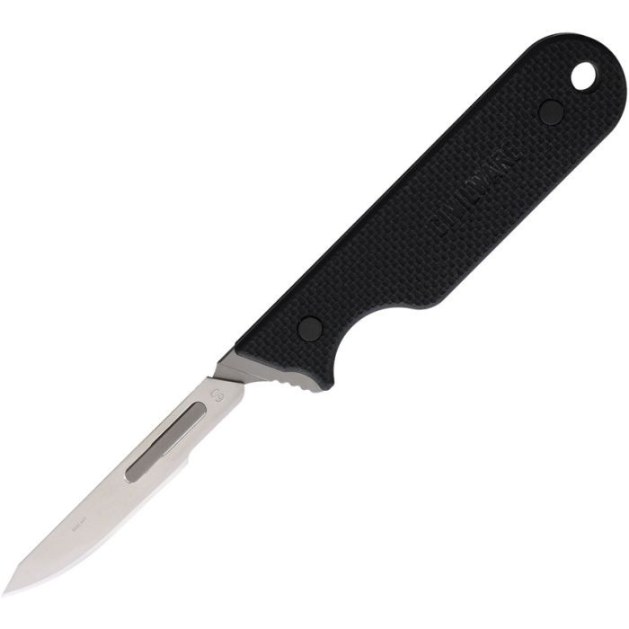 Scalpel Fixed Blade Black