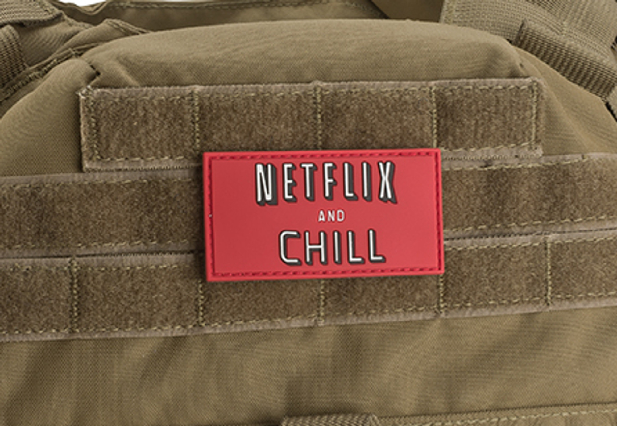 Netflix & Chill PVC - Morale Patch