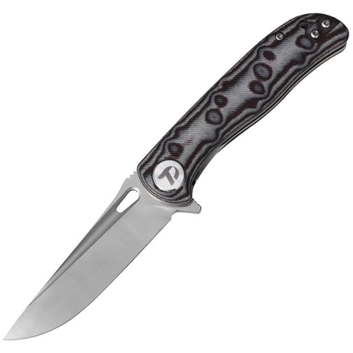 Linerlock Micarta Gray