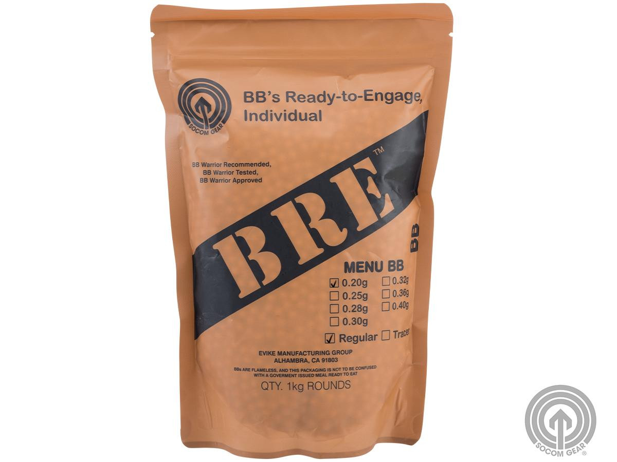 Match Grade 1kg BRE Airsoft BBs - Socom Gear
