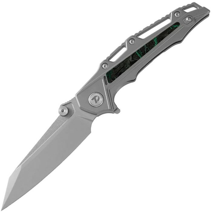 Framelock Ti/Green CF 85GR