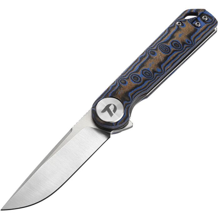 Linerlock Micarta Blue