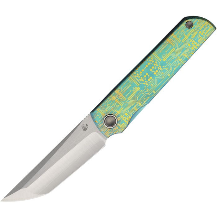 Zen Framelock Ti Teal