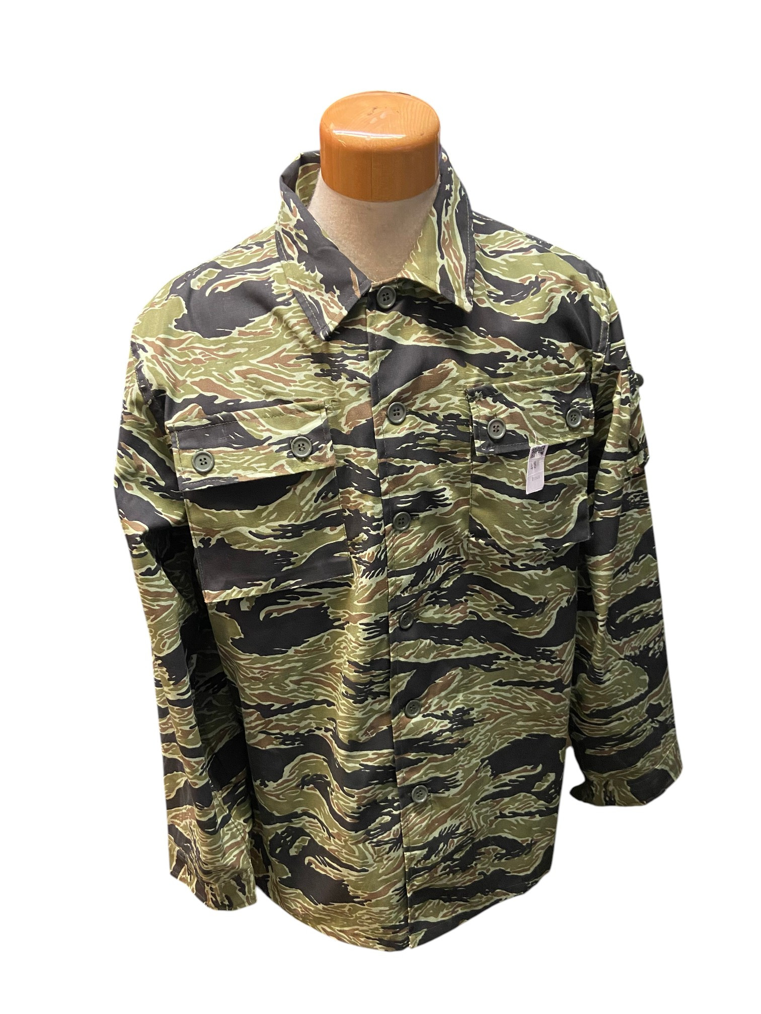 Soldier Of Fortune Reproduction Vietnam Tiger Stripes Field BDU Shirt - XL