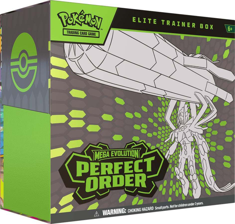 Pokemon TCG: "Mega Evolutions ME3 - Perfect Order" Elite Trainer Box