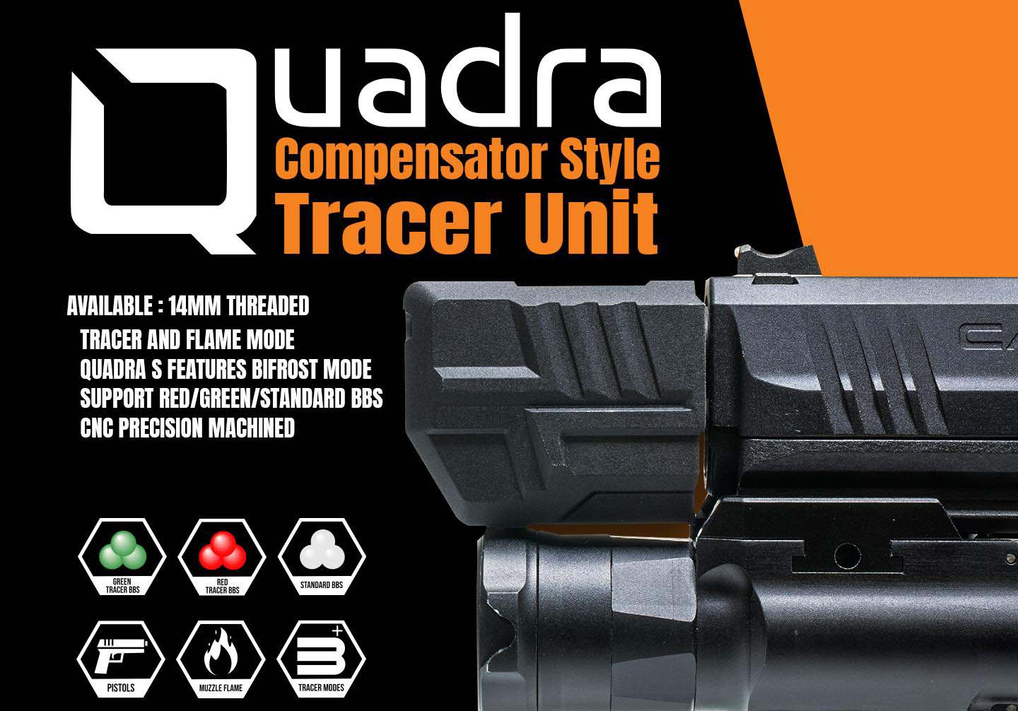 AceTech "Quadra S" Compact Rechargeable Tracer Unit