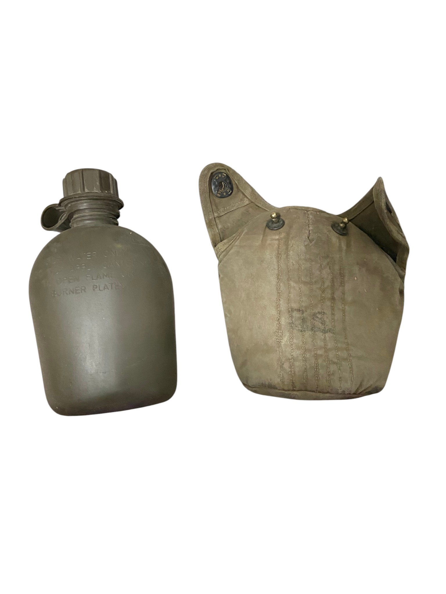 U.S. Army M1956 Canteen Cover W/Canteen
