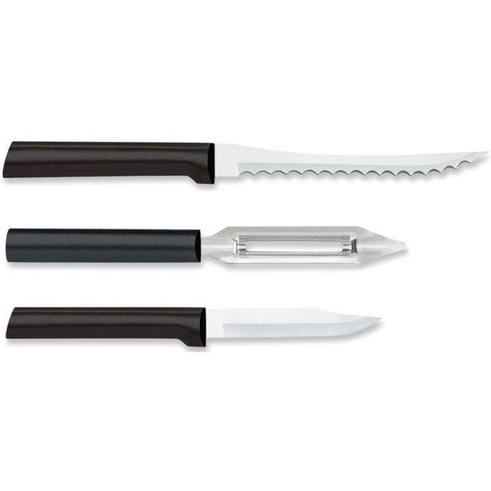 Peel, Pare and Slice Set Black