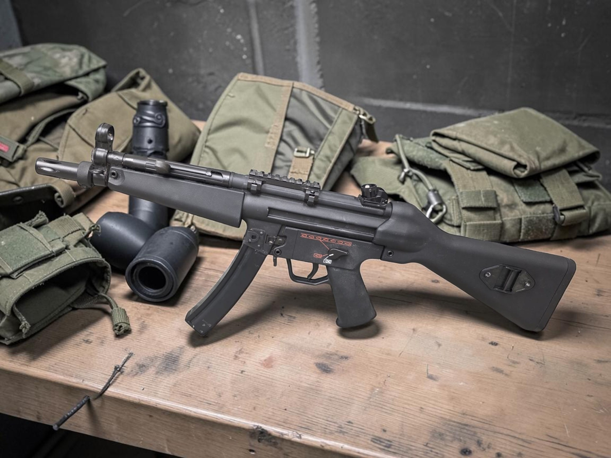 G&G MP5A4 (TGMA2) Airsoft AEG Submachine Gun - USEDⓈ