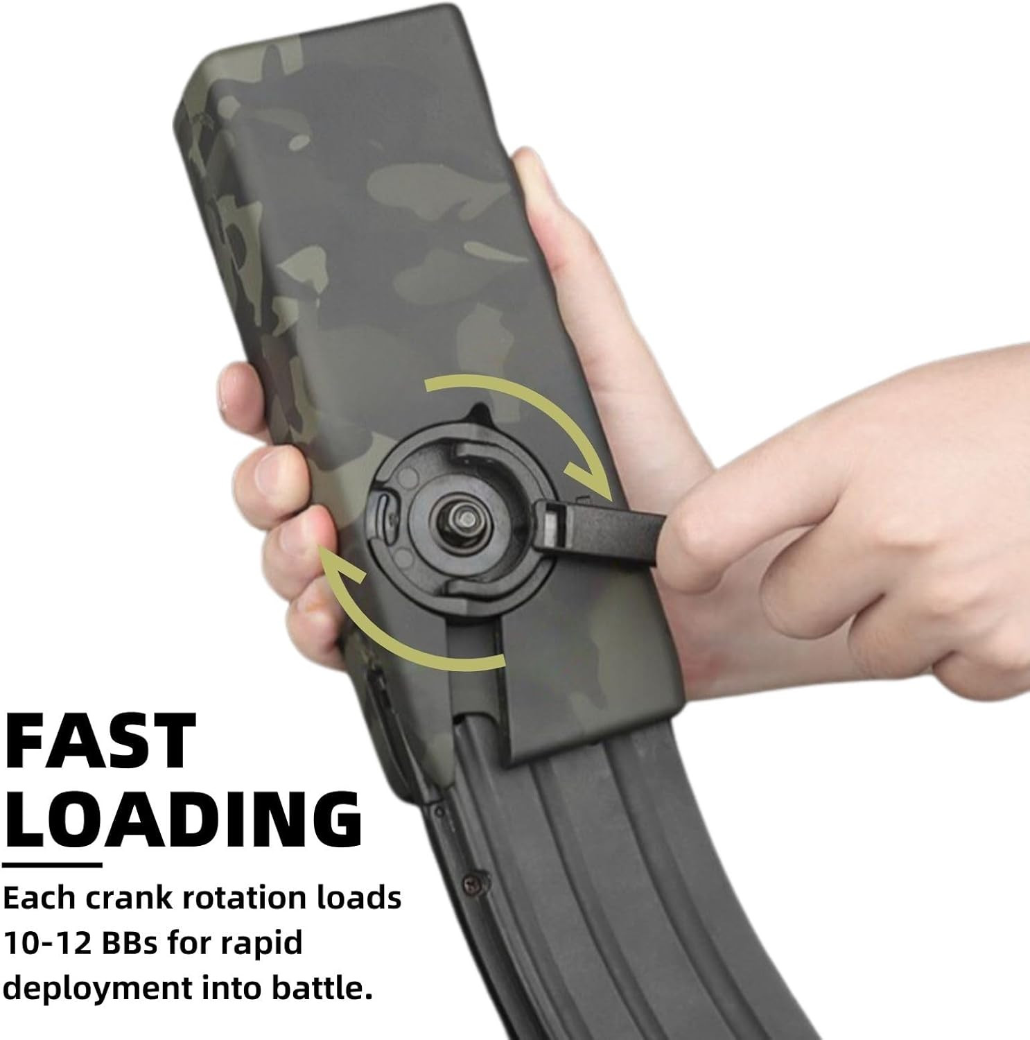 Airsoft Logic 1000rd High Capacity Speedloader - Silence Version