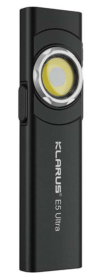 Klarus E5 Plus 600 Lumen Gumstick Triple-Light EDC Flashlight