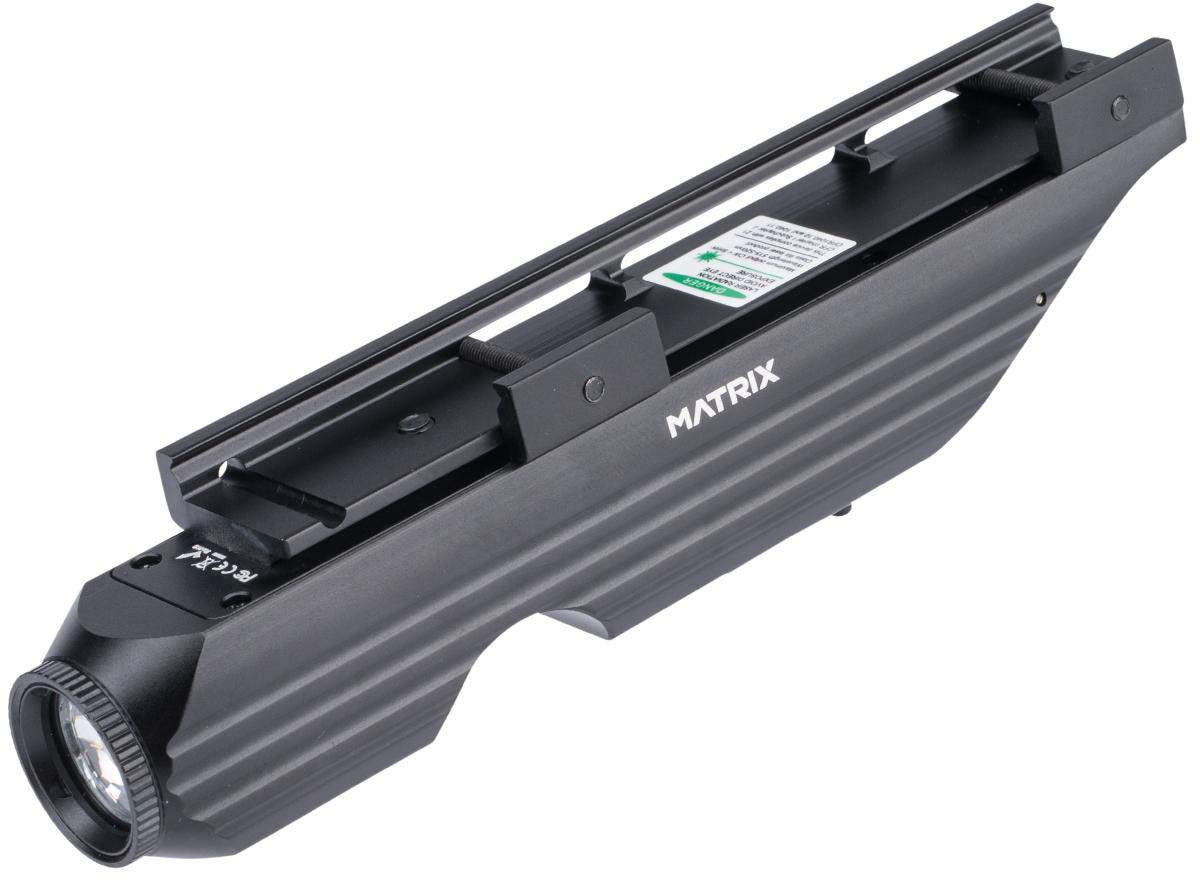 Matrix 1000 Lumen Grip Light w/ Green Laser