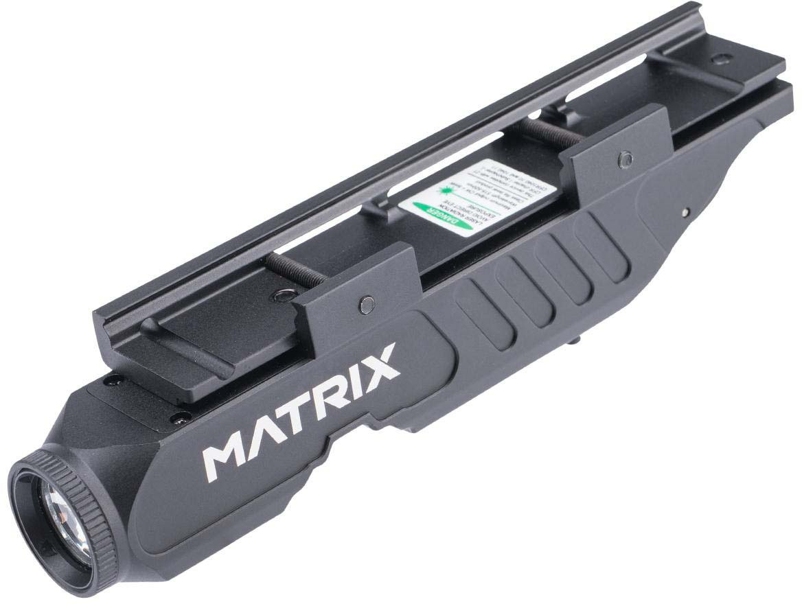 Matrix 750 Lumen Grip Light w/ Green Laser
