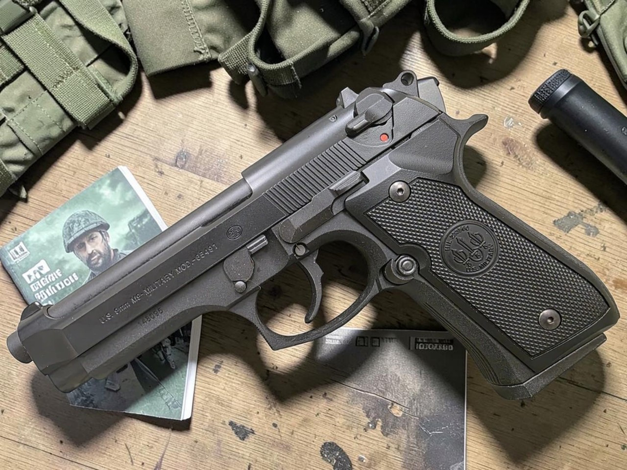 Tokyo Marui M92F Gas Blowback Airsoft Pistol - USEDⓈ