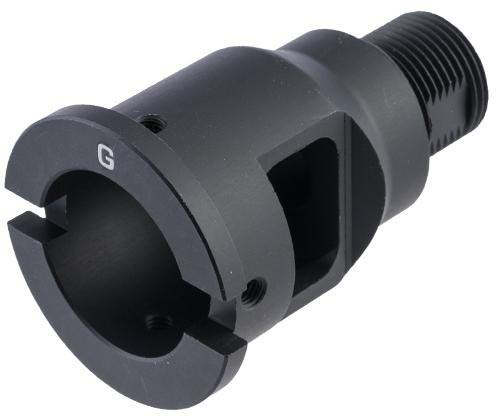 Maple Leaf 14mm Negative Threaded Outer Barrel Base for Gas Blowback Rifles