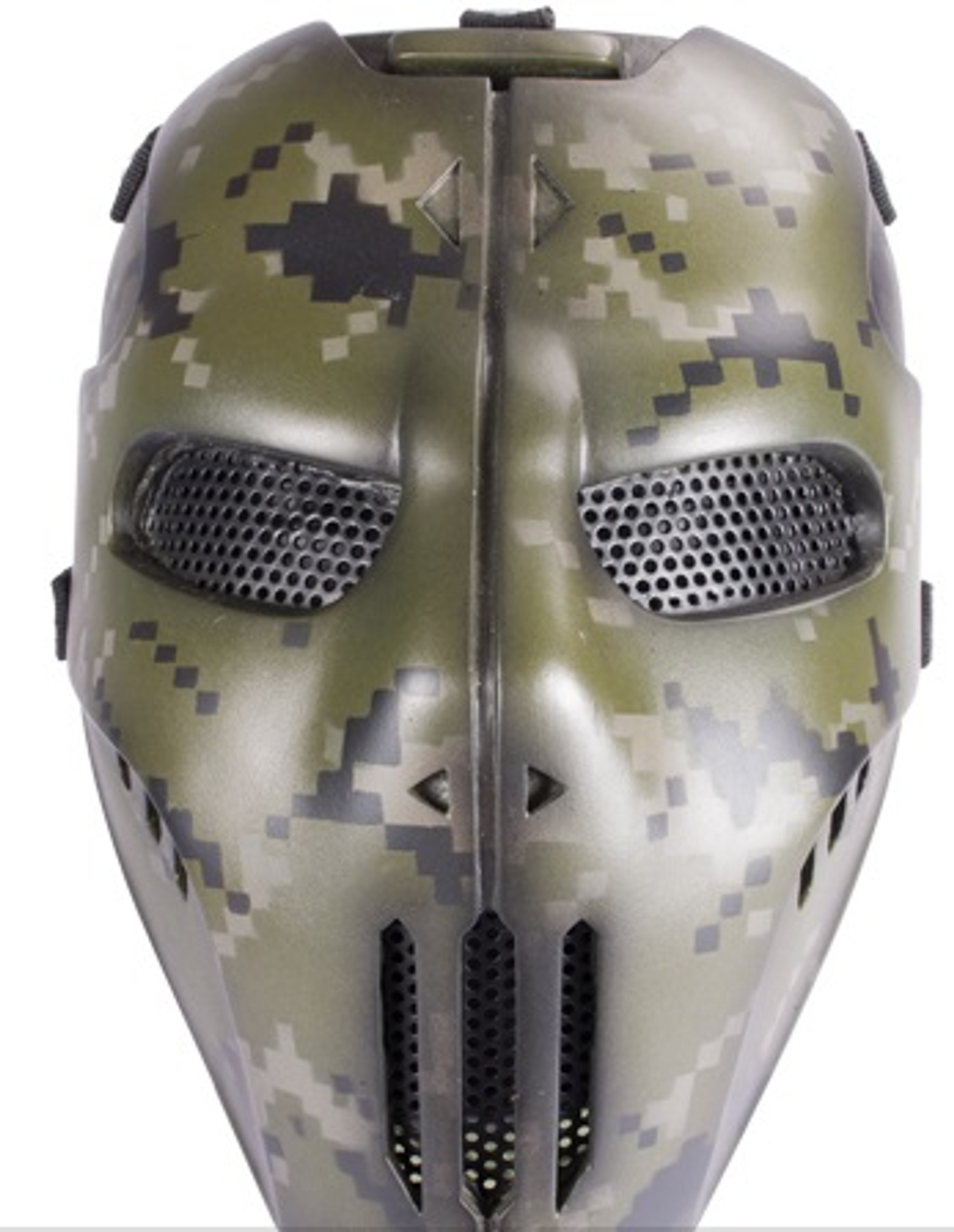 R-Custom Fiberglass Wire Mesh Digital Woodland Camo Mask Inspired By Brink  - Hero Outdoors