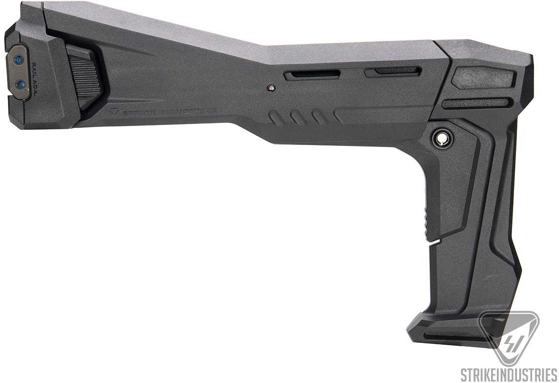 Strike Industries Single Folding Adjustable Stock Adapter for Picatinny Rail Mounts