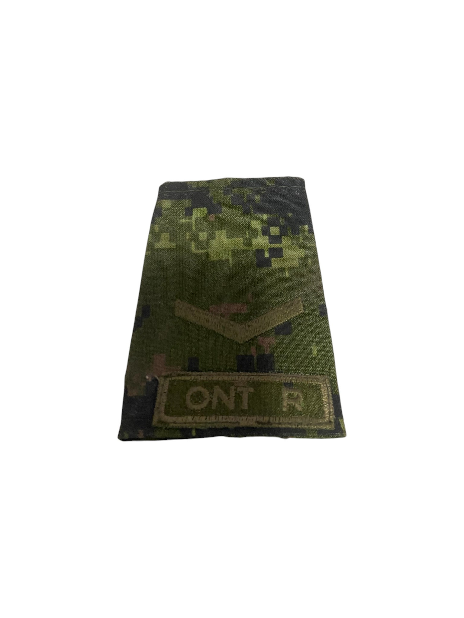 Canadian Armed Forces CADPAT Ontario Regiment Singular Epaulet - Private