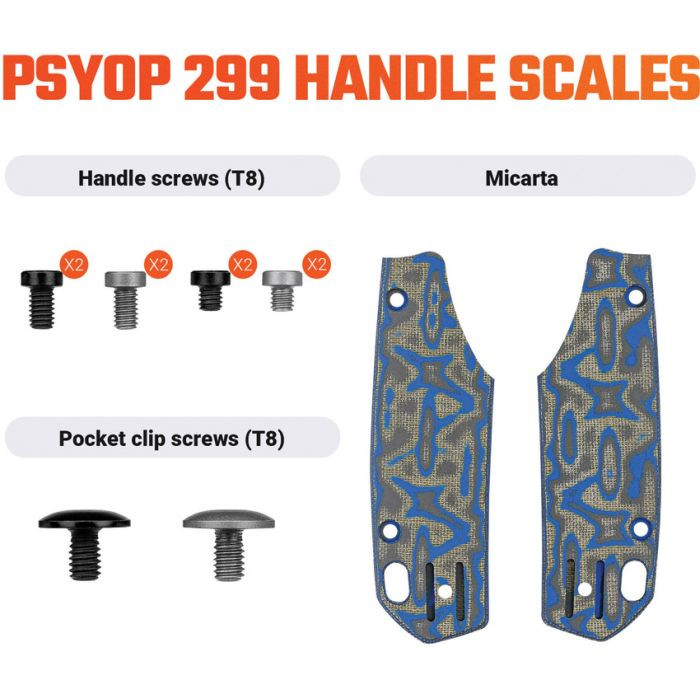 Psyop 299 Handle Blue Ocean
