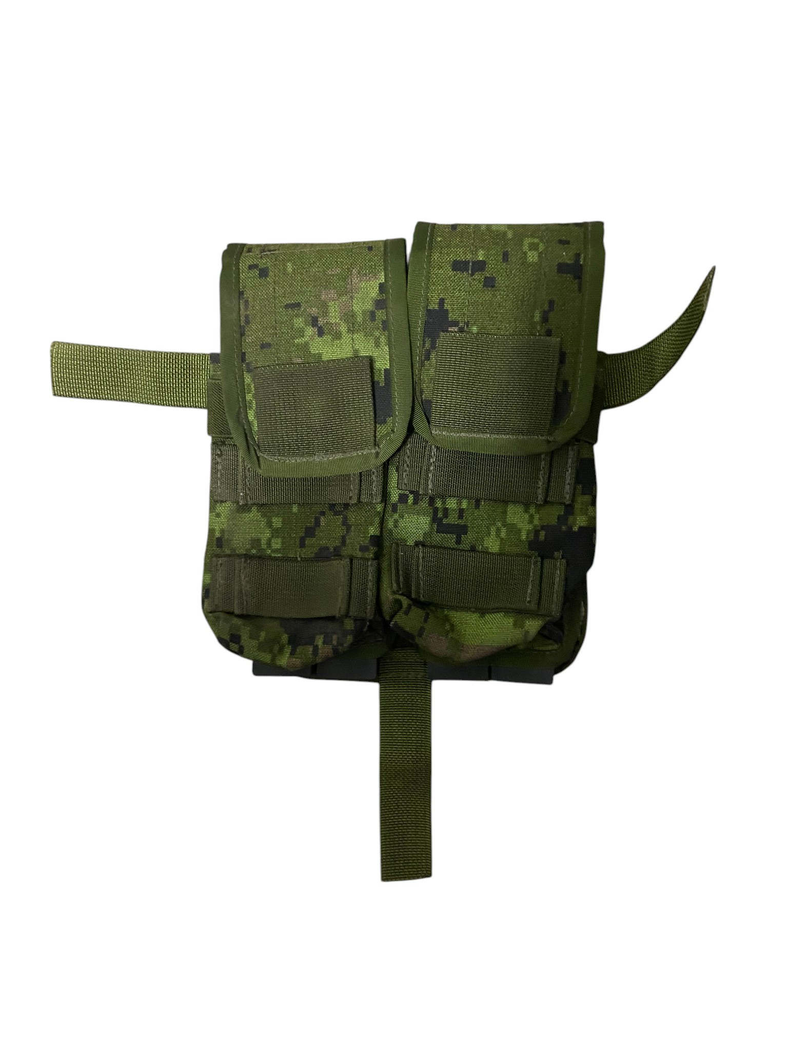 Canadian Armed Forces Custom CADPAT Double Magazine Pouches W/ CADPAT MOLLE Panel