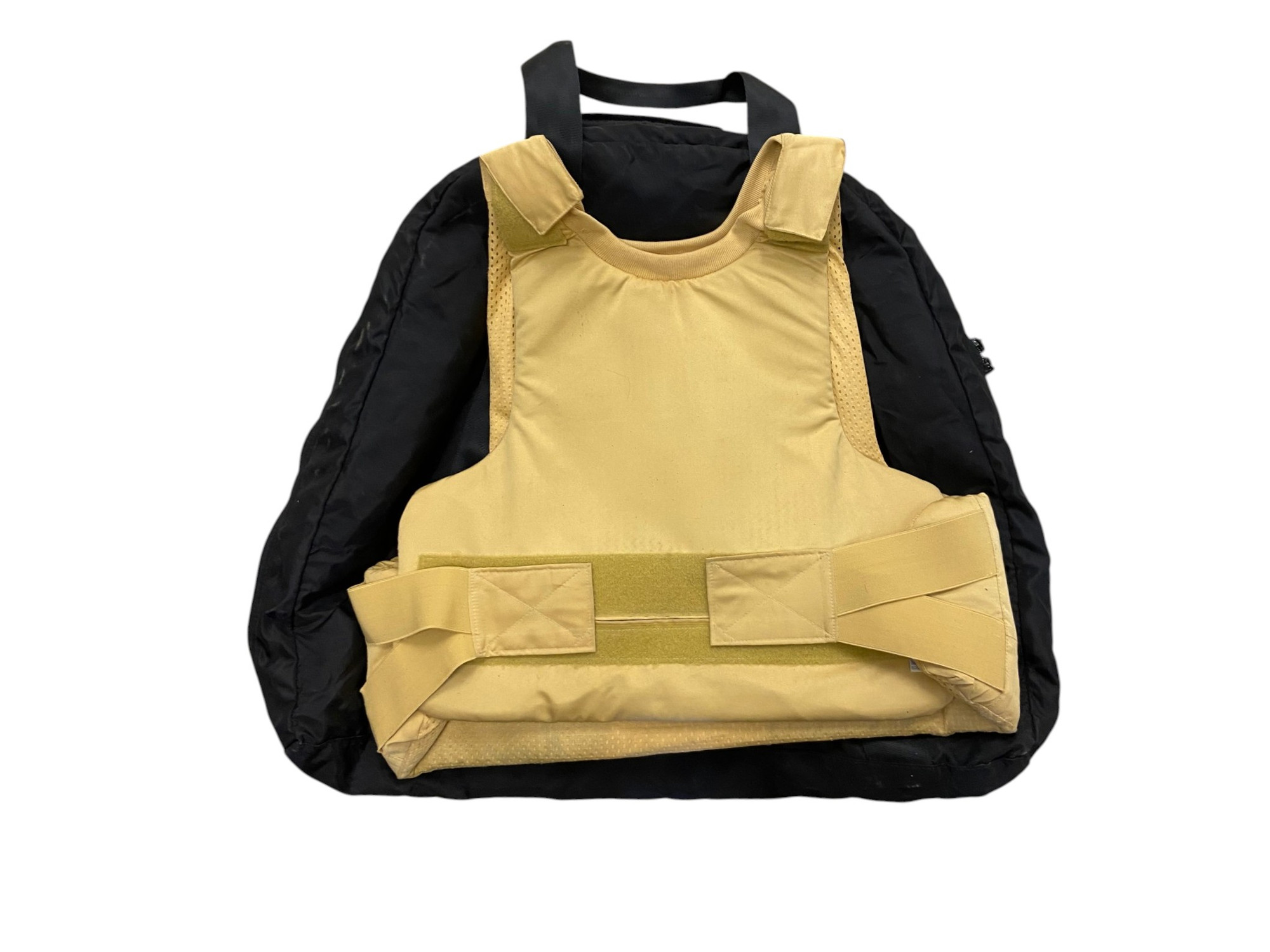 Surplus Mehler Vario System Under Body Protective Armor W/Carrying Case - Extra Large
