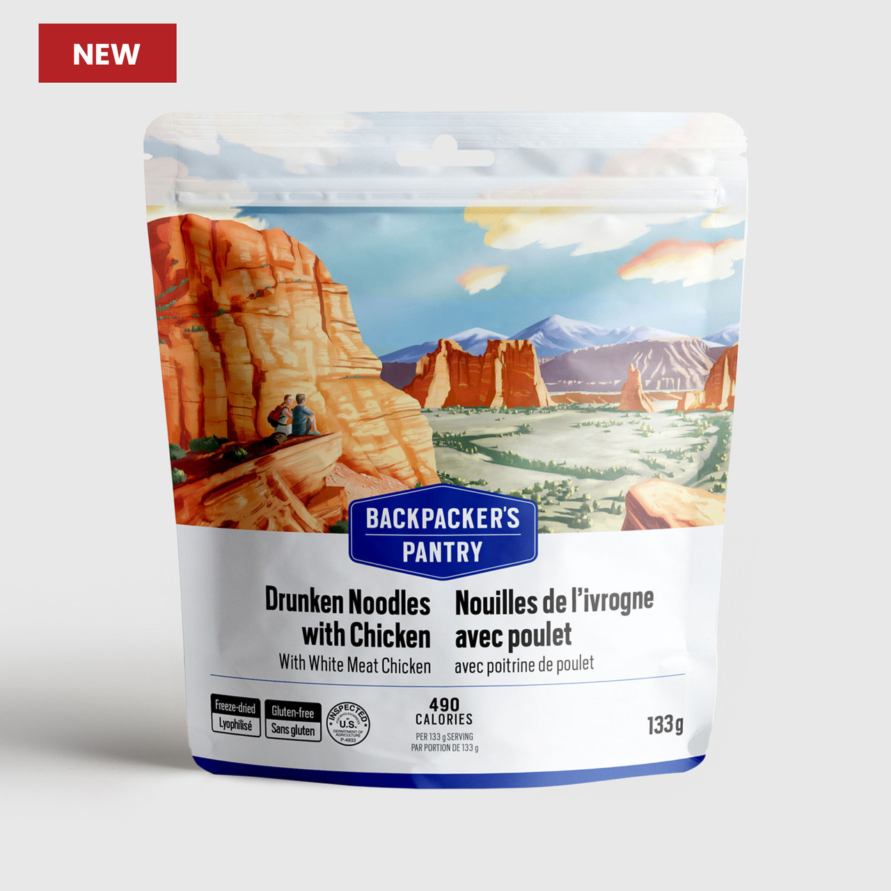 Backpacker's Pantry Drunken Noodles with Chicken - Single Serve