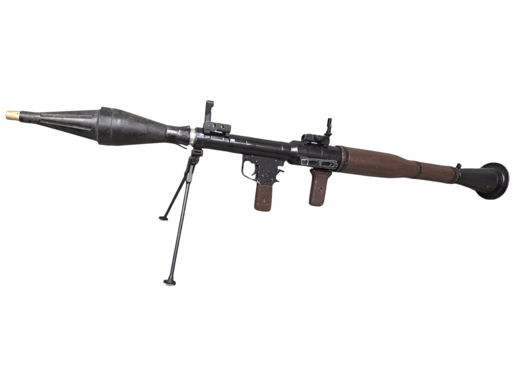 Bulgarian RPG-7 w/  Rubber Headed Training rocket - Deactivated