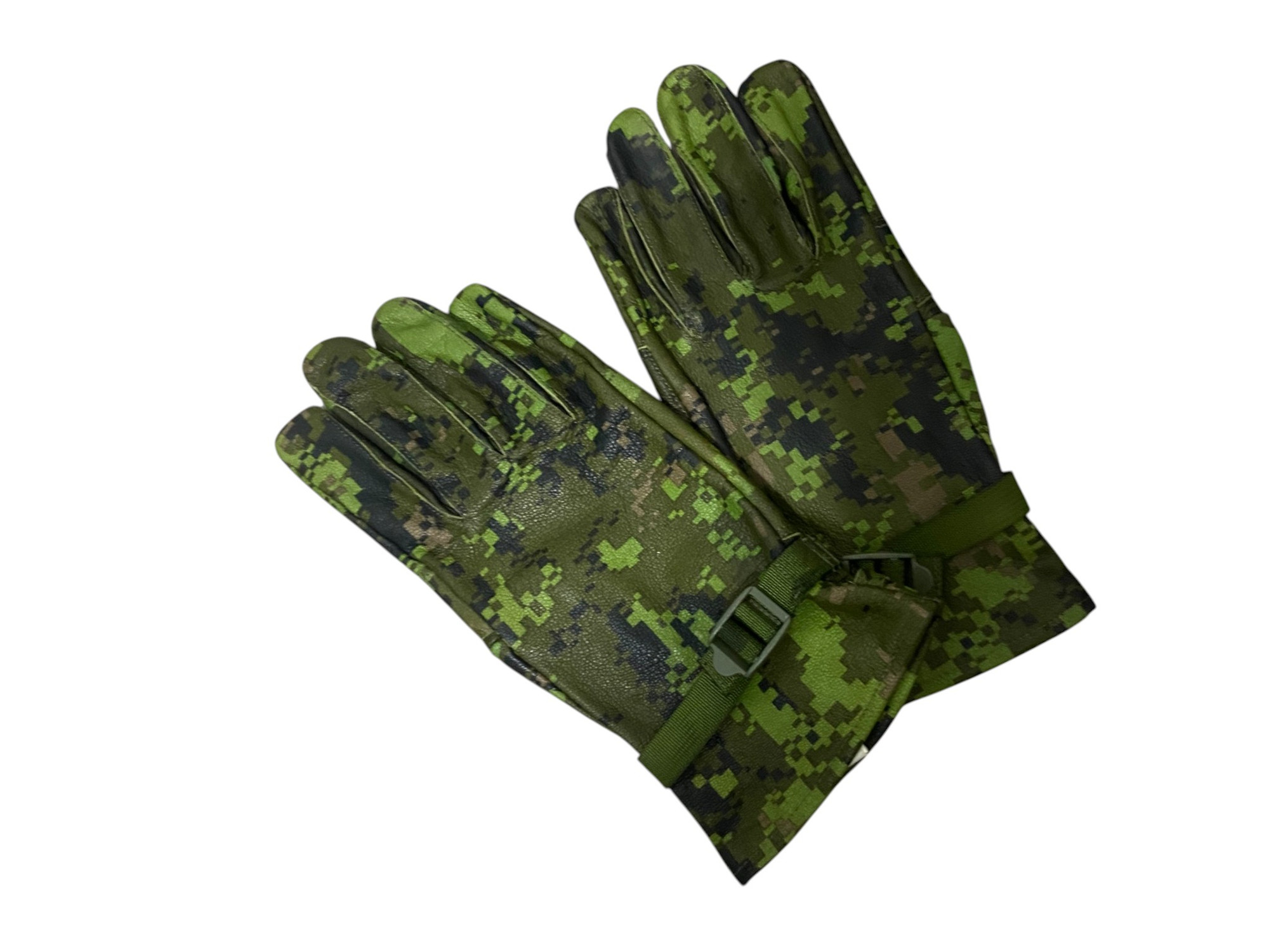 Canadian Armed Forces Leather CADPAT Field Gloves - Large