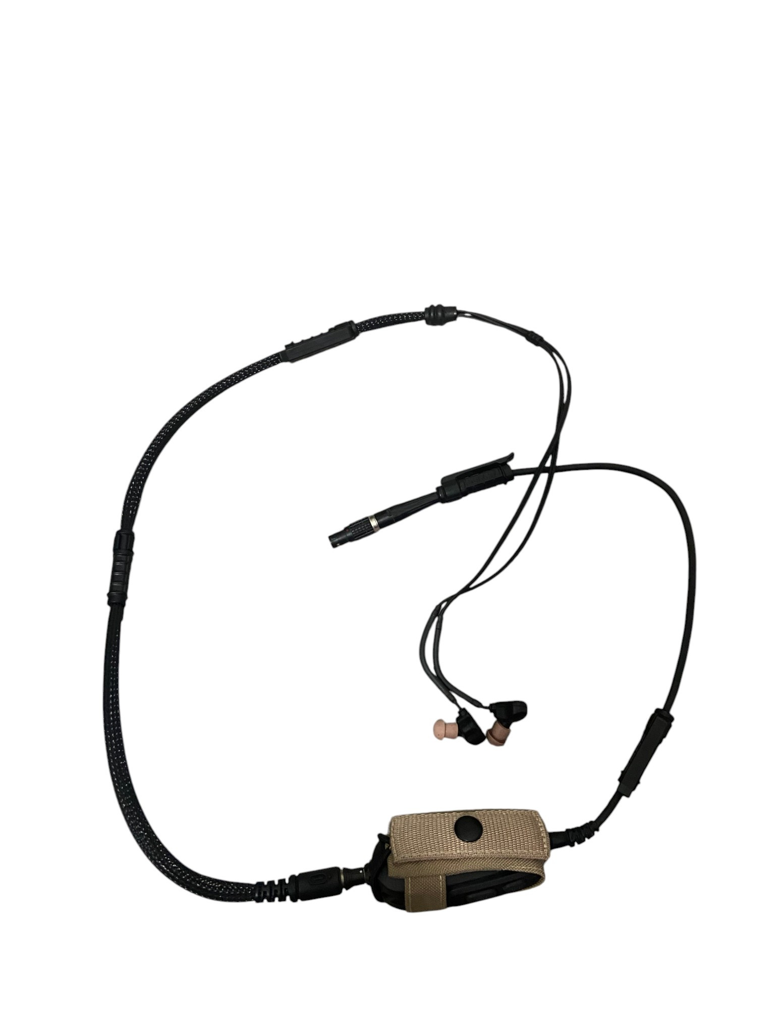 British Armed Forces PPR Headset W/Frontier-1020 Module