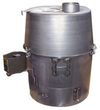 U.S. Armed Forces Hunter Space Heater/Stove Large (H-45) Type 2 w/ Tripod & Stove Pipe